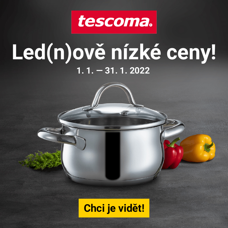  Lednová akční nabídka prodejny TESCOMA v Centrum Pivovar Děčín.